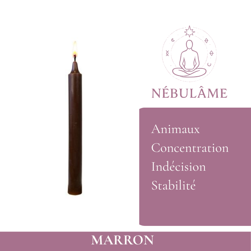 Bougie Marron
